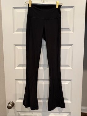 lululemon align high rise ribbed mini flare pant